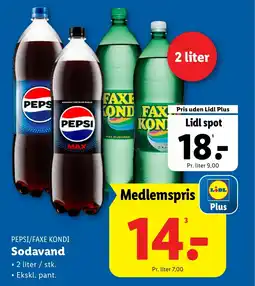 Lidl Sodavand tilbud