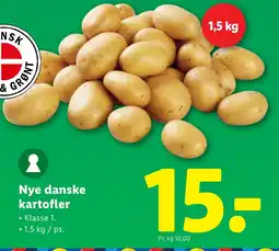 Lidl Nye danske kartofler tilbud