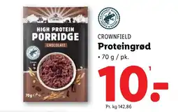 Lidl CROWNFIELD Proteingrød tilbud