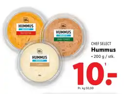 Lidl CHEF SELECT Hummus tilbud