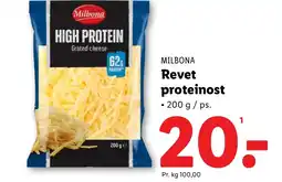 Lidl MILBONA Revet proteinost tilbud
