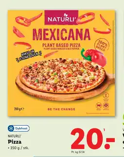 Lidl NATURLI' Pizza tilbud