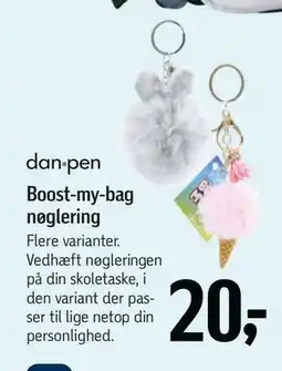 Føtex Boost-my-bag nøglering, DKK 20 tilbud