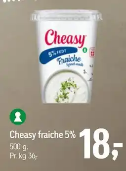 Føtex Cheasy fraiche 5%, DKK 18 tilbud