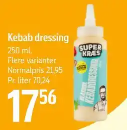 Føtex Kebab dressing, DKK 17.56 tilbud