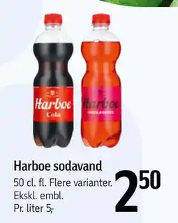 Føtex Harboe sodavand, DKK 2.5 tilbud