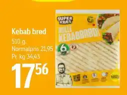 Føtex Kebab brød, DKK 17.56 tilbud