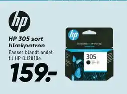 Bilka HP 305 sort blækpatron, DKK 159 tilbud