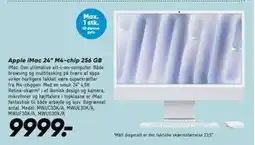 Bilka Apple iMac 24” M4-chip 256 GB, DKK 9999 tilbud