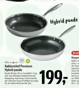 Føtex Køkkenchef Premium Hybrid pande, DKK 199 tilbud