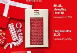 Føtex Flag lametta, DKK 21.2 tilbud