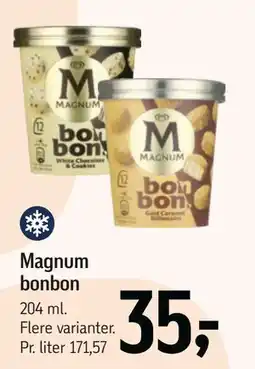 Føtex Magnum bonbon, DKK 35 tilbud