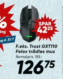 Bilka Trust GXT110 Felox trådløs mus, DKK 126.75 tilbud