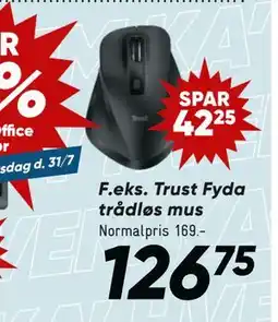 Bilka Trust Fyda trådløs mus, DKK 126.75 tilbud