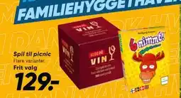 Bilka Spil til picnic, DKK 129 tilbud