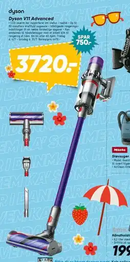 Bilka Dyson V11 Advanced, DKK 3720 tilbud