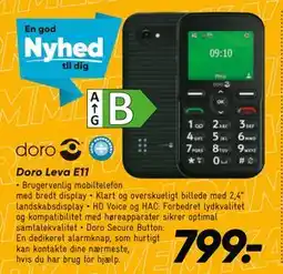 Bilka Doro Leva E11, DKK 799 tilbud