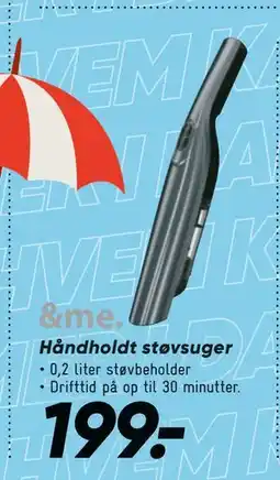 Bilka Håndholdt støvsuger, DKK 199 tilbud