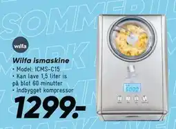 Bilka Wilfa ismaskine, DKK 1299 tilbud