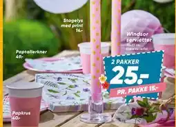 Bilka Paptallerkner, DKK 49 tilbud