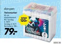 Bilka Twinmarker, DKK 79 tilbud