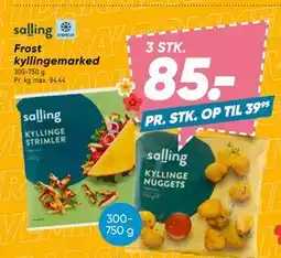 Bilka Frost kyllingemarked, DKK 85 tilbud