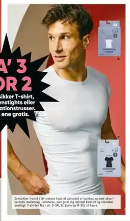 Bilka Svedsikker T-shirt, DKK 149 tilbud