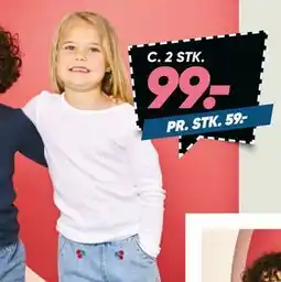 Bilka Bluse med hulmønster, DKK 99 tilbud