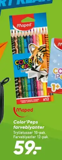 Bilka Color’Peps farveblyanter, DKK 59 tilbud