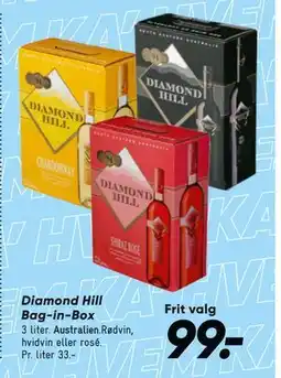 Bilka Diamond Hill Bag-in-Box, DKK 99 tilbud