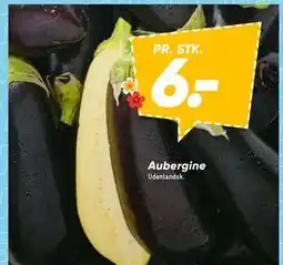 Bilka Aubergine, DKK 6 tilbud