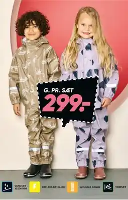 Bilka Regntøj, DKK 299 tilbud