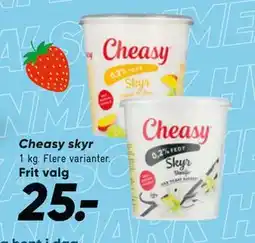 Bilka Cheasy skyr, DKK 25 tilbud