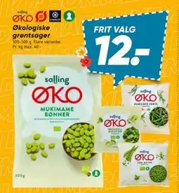 Bilka Økologiske grøntsager, DKK 12 tilbud
