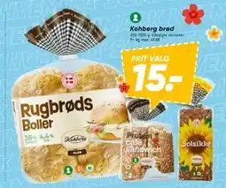 Bilka Kohberg brød, DKK 15 tilbud