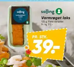 Bilka Varmrøget laks, DKK 39 tilbud