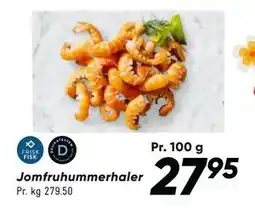 Bilka Jomfruhummerhaler, DKK 27.95 tilbud