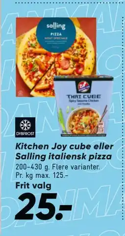 Bilka Kitchen Joy cube eller Salling italiensk pizza, DKK 25 tilbud