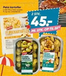 Bilka Peka kartofler, DKK 45 tilbud