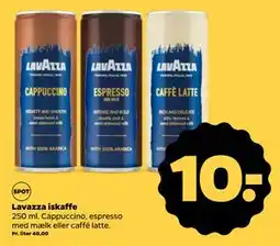 Netto Lavazza iskaffe, DKK 10 tilbud