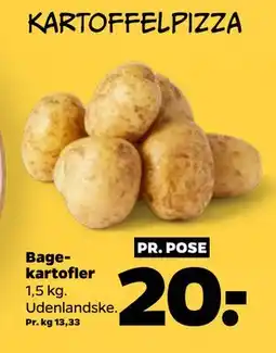 Netto Bagekartofler, DKK 20 tilbud