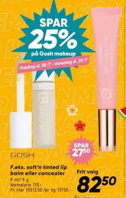 Bilka SPAR 25% på Gosh makeup tilbud