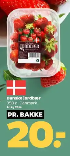 Netto Danske jordbær, DKK 20 tilbud