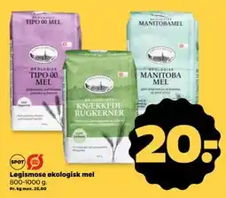 Netto Løgismose økologisk mel, DKK 20 tilbud