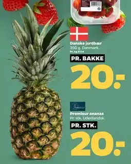Netto Premieur ananas, DKK 20 tilbud