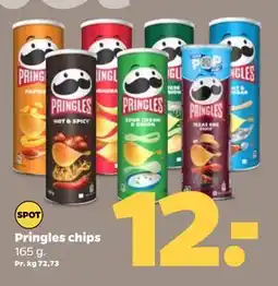 Netto Pringles chips, DKK 12 tilbud