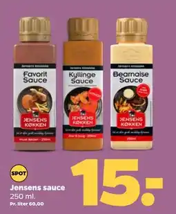 Netto Jensens sauce, DKK 15 tilbud