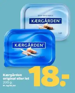 Netto Kærgården original eller let, DKK 18 tilbud