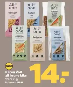 Netto Karen Volf all in one kiks, DKK 14 tilbud