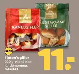 Netto Finton's gifler, DKK 11 tilbud
